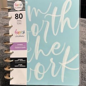 Happy Planner Aqua Fitness Journal